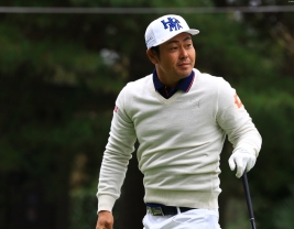 谷原秀人はカープの敗戦に意気消沈?(撮影:標英俊)