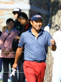 6位タイの好スタートを切った池田勇太 明日からはティショットの修正が課題(撮影:標英俊)