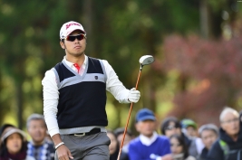 3年ぶりの出場となる松山英樹(撮影:上山敬太)