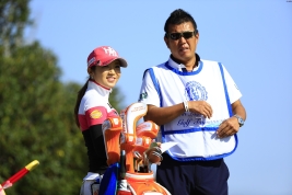 イ・ボミは優勝できれば賞金女王がグッと近づく(撮影:福田文平)