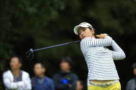 今年で賞金女王の複数年シードが切れる森田理香子は、優勝して何とか翌年のシード権を獲得したいところ(撮影:福田文平)