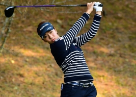 森田理香子はシード喪失にも前向き 攻めのゴルフでQTに挑む(撮影:上山敬太)