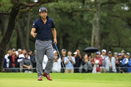 池田は現在1打差の2位タイにつけている(撮影:米山聡明)