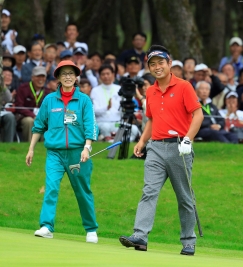 谷原秀人を交わして首位に浮上した池田勇太は、このまま逃げ切ることができるのだろうか(撮影:米山聡明)