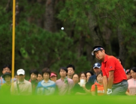悲願の賞金王に向けて、池田勇太は賞金ランク首位を守れるか(撮影:米山聡明)