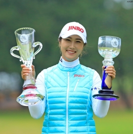 今季2勝目をメジャー大会で果たしたキム・ハヌル(撮影:米山聡明)