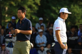 遂に池田と谷原の賞金王争いに決着がつく(撮影:標英俊)