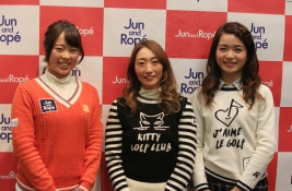 ファンとの交流を楽しんだ飯島茜、三ヶ島かな、笹原優美(撮影:秋田義和)