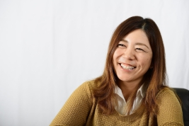 9年目シーズンを前にALBAの特別インタビューに答えた宮里美香(撮影:上山敬太)