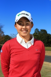 前田陽子、パットを改善し17年は「優勝争いを」(撮影:和田彭郎)