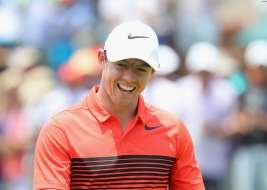 5アンダーの好スタートを切ったローリー・マキロイ(撮影:GettyImages)
