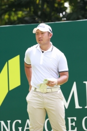 アジアツアーのQTを突破し、この試合にはアジア枠で出場している亀代(撮影:小路友博)