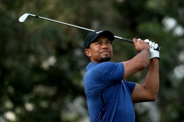 3オーバー60位タイで前半を折り返したタイガー・ウッズ(撮影:GettyImages)