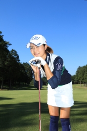 松森彩夏を始め、期待の若手女子プロを森口祐子がピックアップ!(撮影:岩本芳弘)