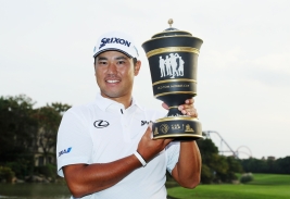 日本人初のWGC制覇を成し遂げた松山英樹、2連勝はなるか(撮影:GettyImages)