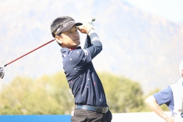 手探りながら好発進、パット好調の竹谷佳孝が日本勢最高の10位T(提供:大会事務局)