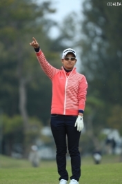 上位争いから一転、まさかの予選落ちを喫した宮里藍(写真はダイキンオーキッドレディス)(撮影:鈴木祥)