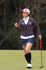 日本勢の連敗を“8”で止めて見せた菊地絵理香(撮影:鈴木祥)