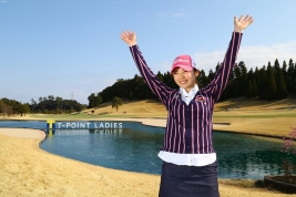 菊地、賞金ランクは3位に!(撮影:村上航)