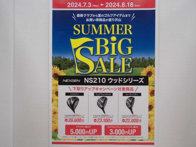 サマービッグセール開催