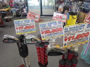 お手頃アイアンセット続々入荷!!