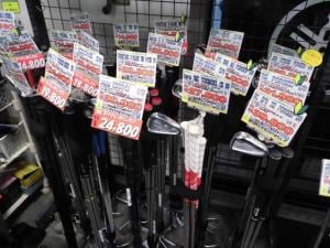 アイアンの買取りが増えてます。