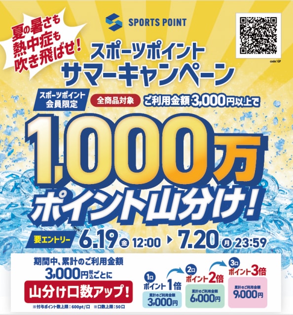 ☆　ポイント山分けキャンペーン　☆