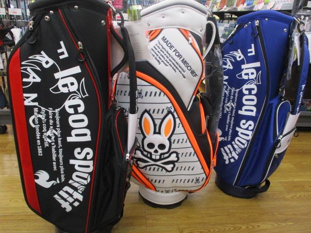 キャディバッグ入荷いたしました(*^▽^*)