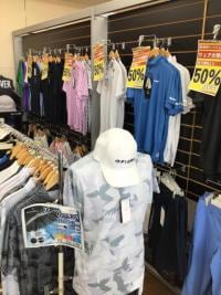 ウエア全品５０%‼️