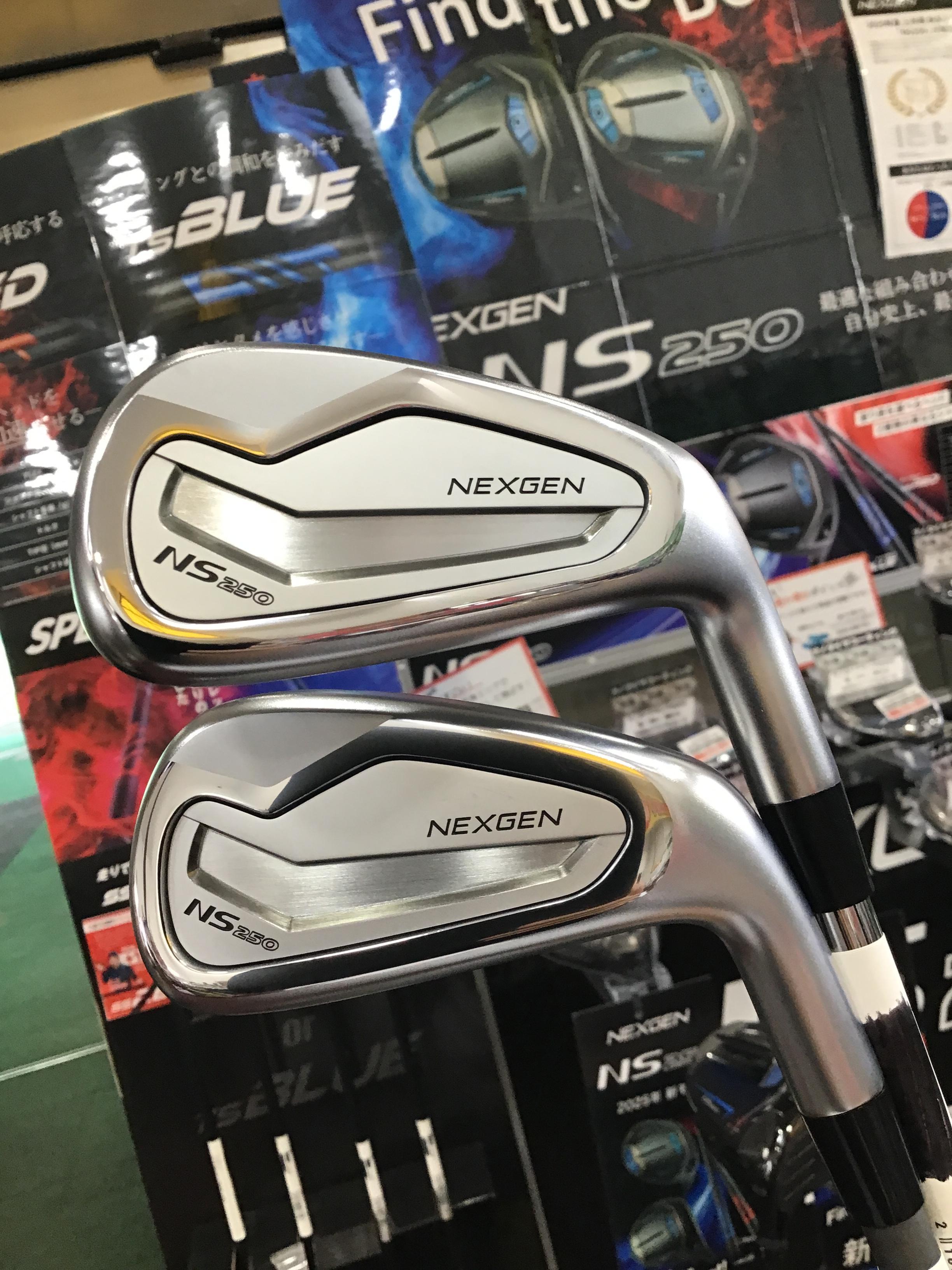 NS250アイアン試打クラブ入荷