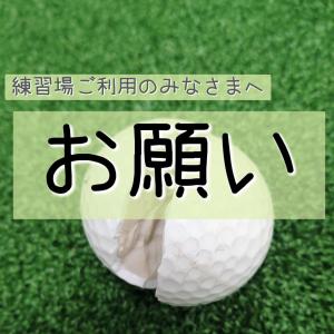 コースボールは打たないでください