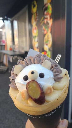 たまにはゴルフ以外も・・・おいしいクレープ☆