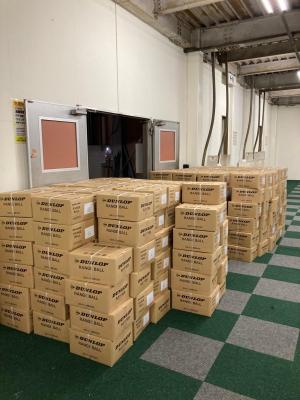 練習場のボールを入れ替えました