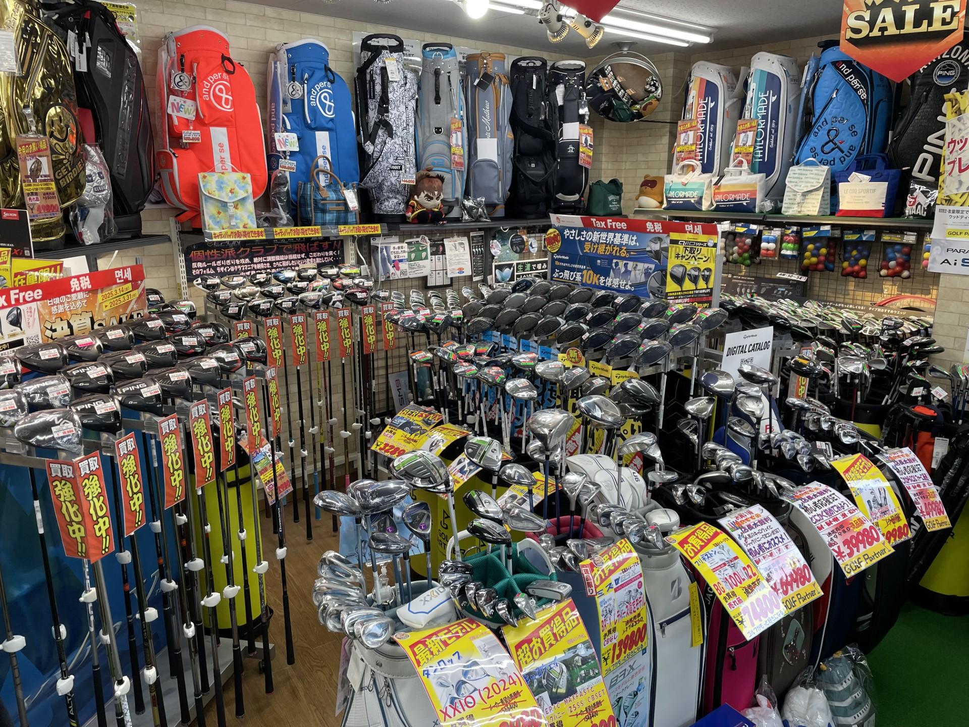 決算セール開催中！｜堀江店｜ゴルフのことなら東京大阪など全国に店舗