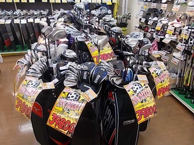 新しくゴルフをする方にオススメのフルセット！！！