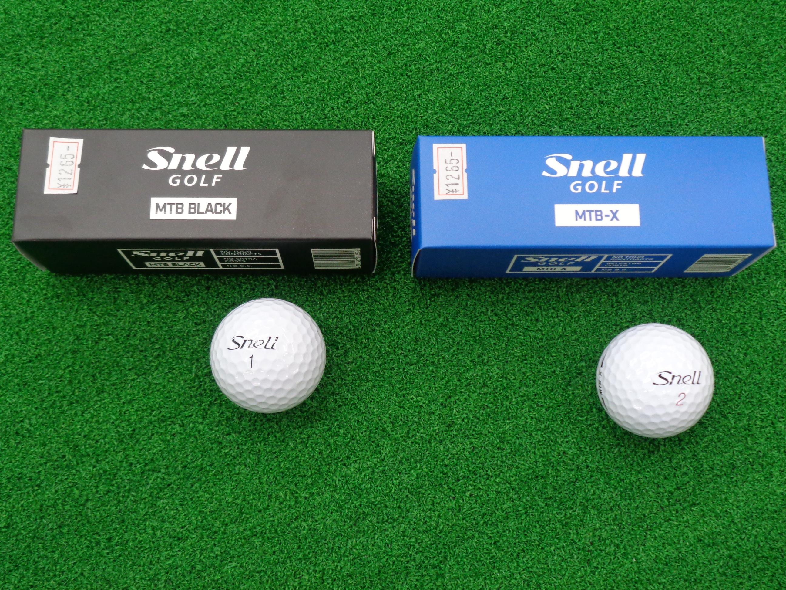 Snell Golf MTB BLACK / MTB-X ボール
