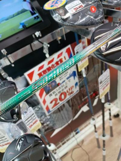 ユーティリティのスチールシャフト何番用を挿す？の巻