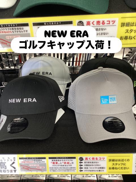 NEW　ERA　ゴルフキャップ入荷！