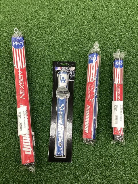 USAカラー・ドジャースパターグリップ！