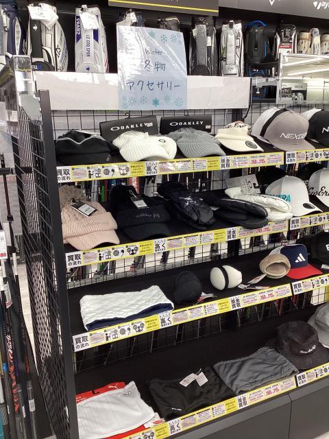 冬物アクセサリー揃ってます♪