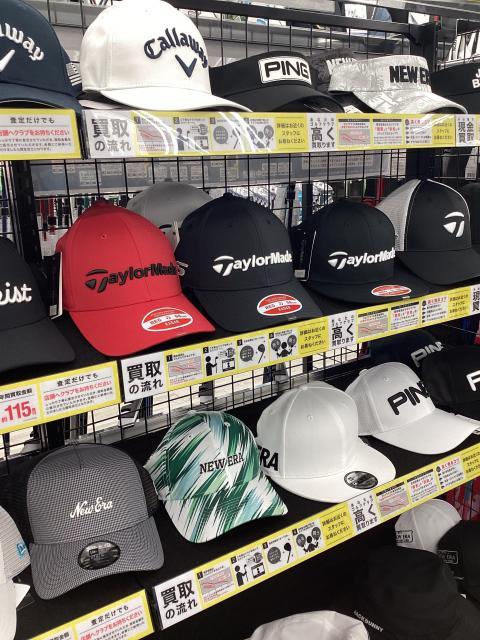 ゴルフキャップを新調しませんか？