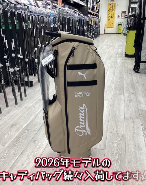 2026年モデルキャディバック続々入荷中！
