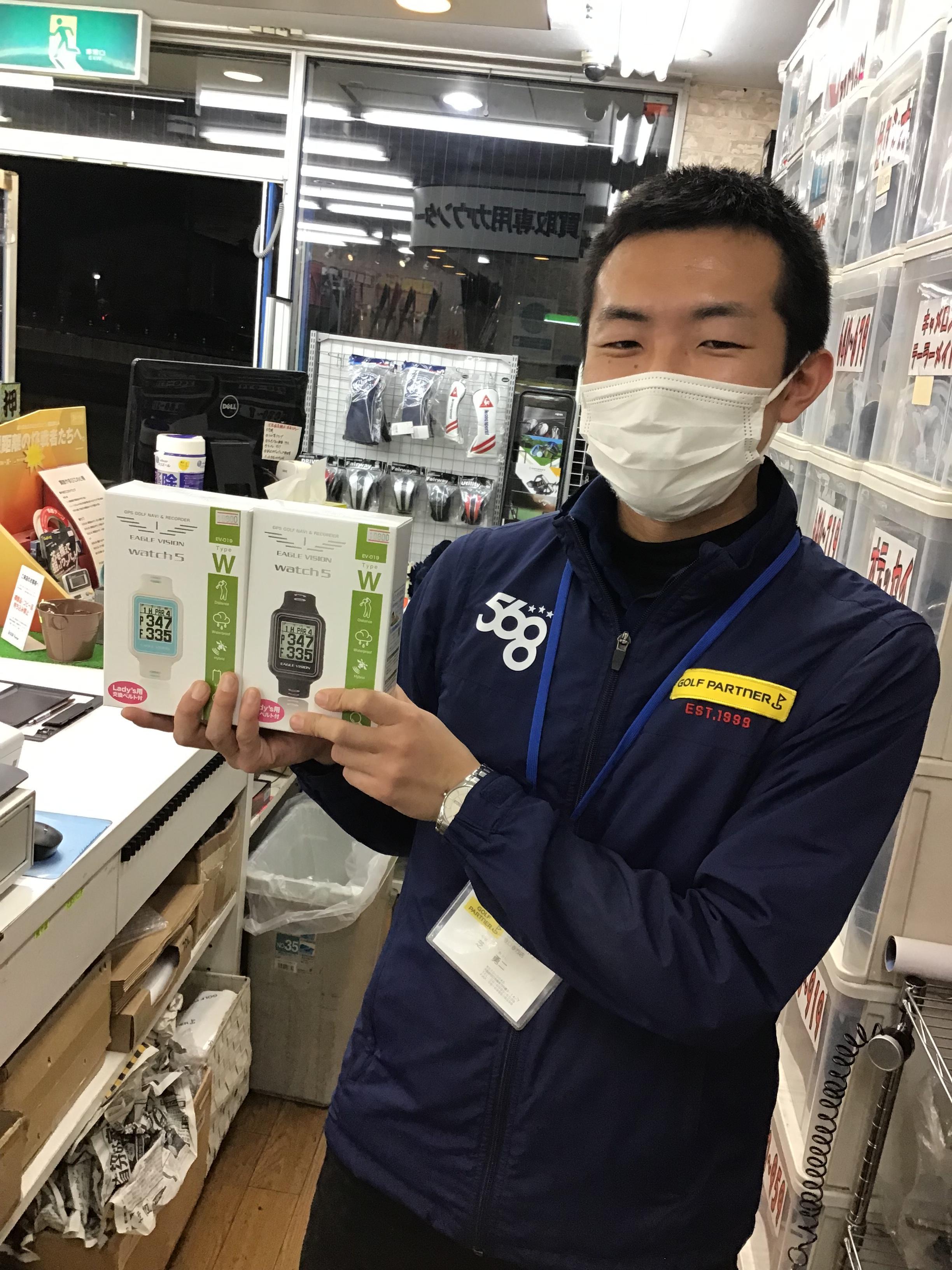 NEW時計型ナビ入荷！