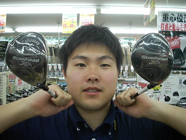 ★新商品入荷！！ＸＲ　Ｓteelheadのフェアウェイウッドのご紹介！★
