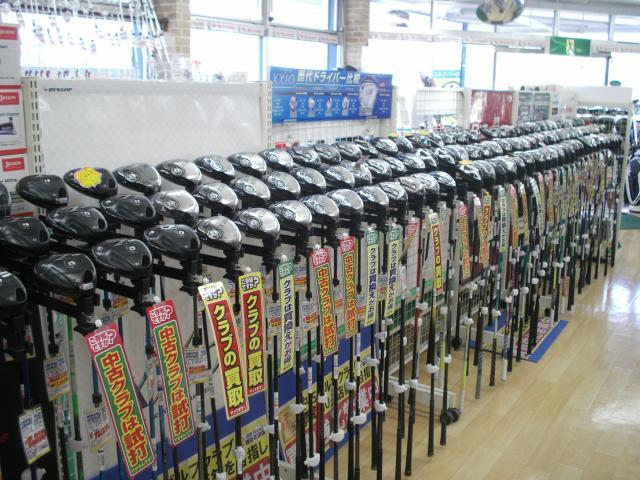 ★店内ドライバーコーナーの入れ替えをいたしました★