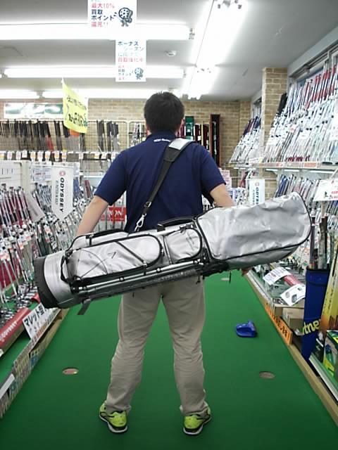 ★神戸生まれの珍しいキャディバッグが入荷しました★