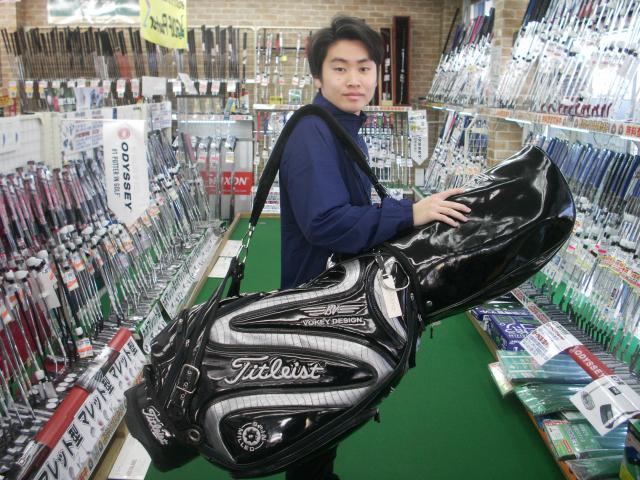 ★昨日に引き続き良質なキャディバッグが入荷いたしました★
