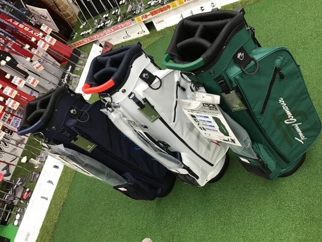 新ブランド「トミーアーマー」キャディーバック入荷しました！