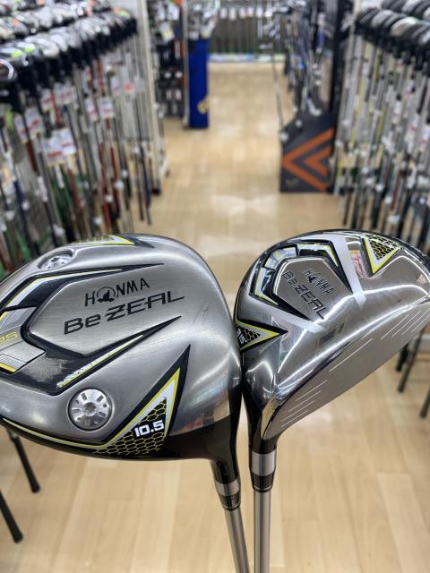 ☆ホンマ　ビジール　ドライバーと３番ウッド　買い取りました☆