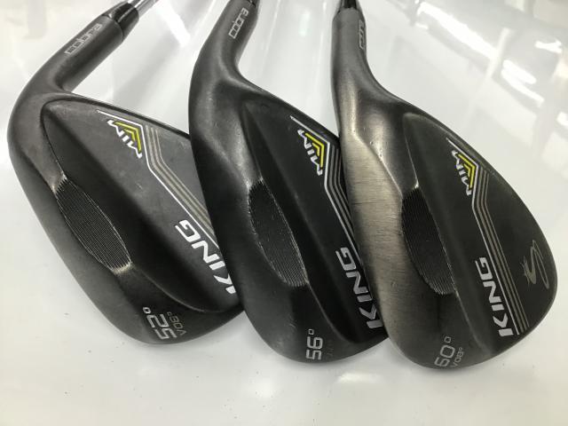 ☆彡　コブラ　ＷＥＤＧＥ（２０２０）　ブラック５２°／５６°／６０°